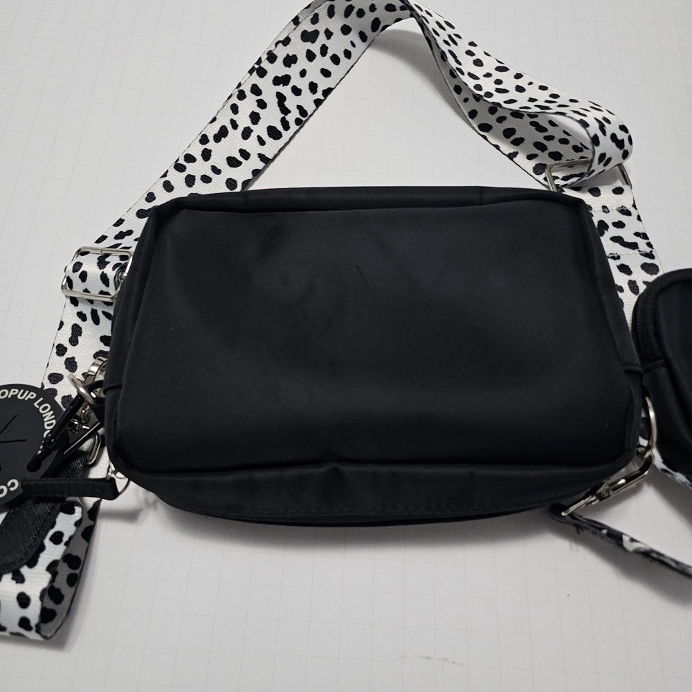 Cocopup London Dog Walking Bag Bundle Black Dalmatian Strap Treat Pouch Bag - Picture 3 of 4